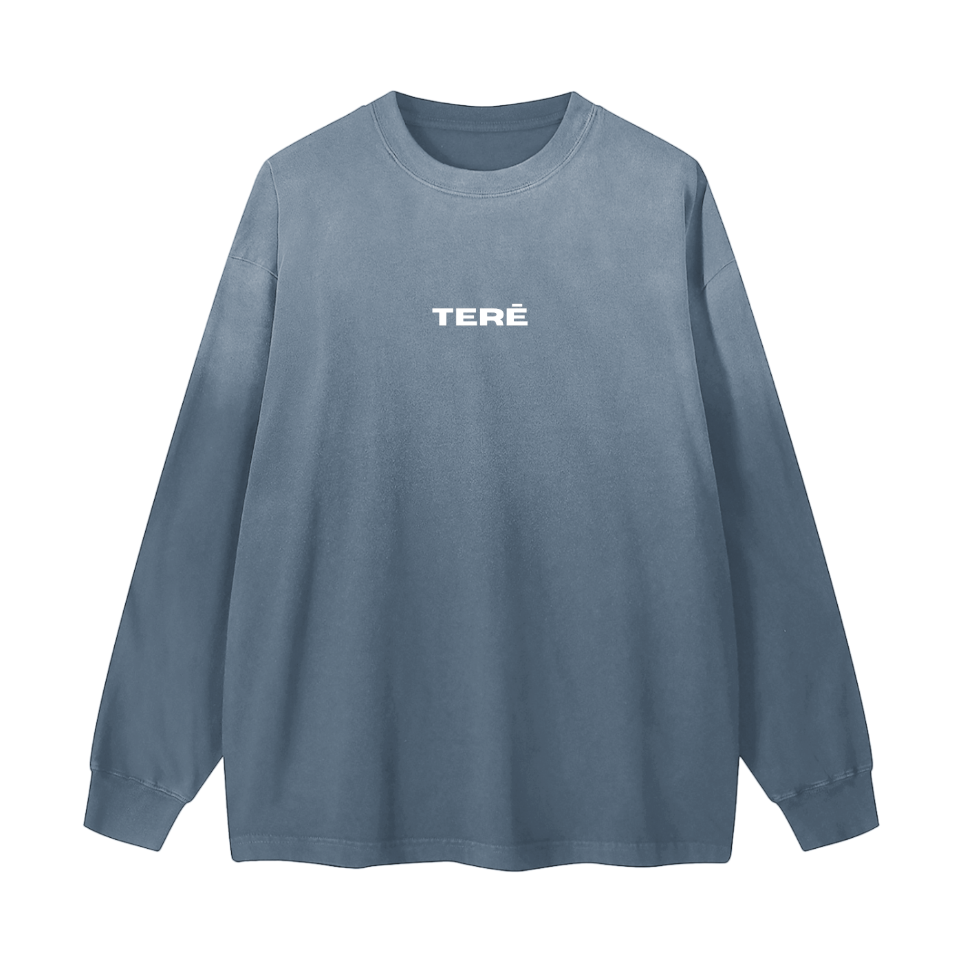 Gradient Washed Long Sleeve T-Shirt
