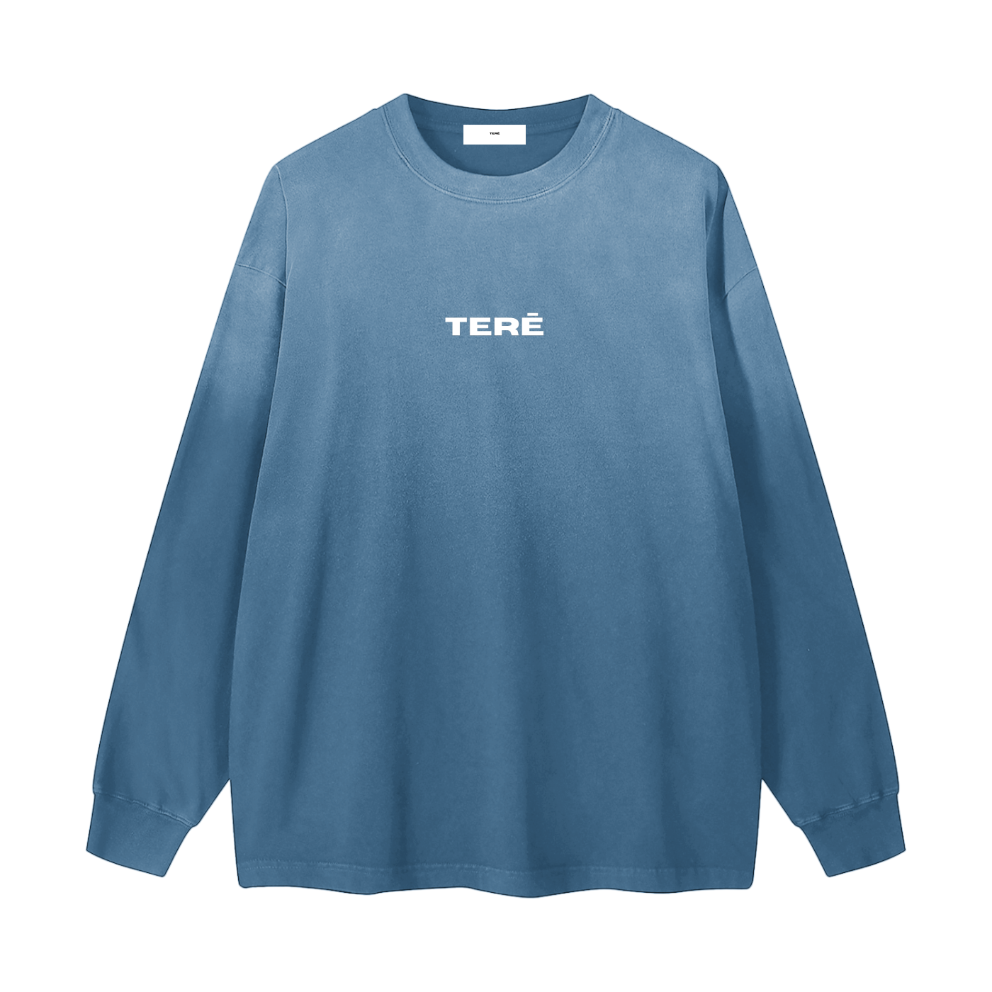 Gradient Washed Long Sleeve T-Shirt
