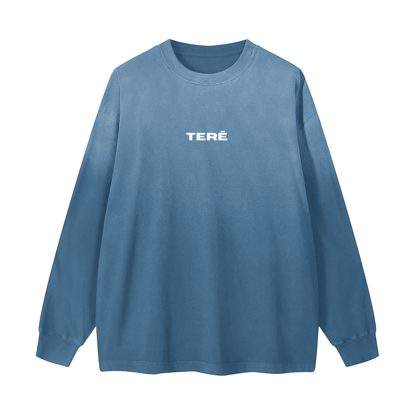 Gradient Washed Long Sleeve T-Shirt