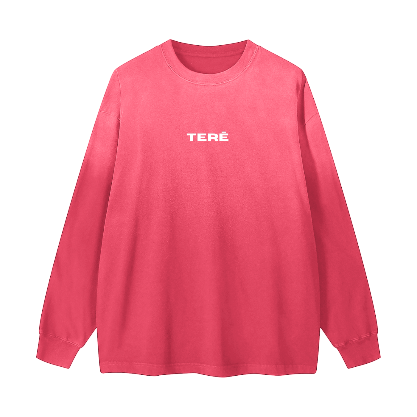 Gradient Washed Long Sleeve T-Shirt