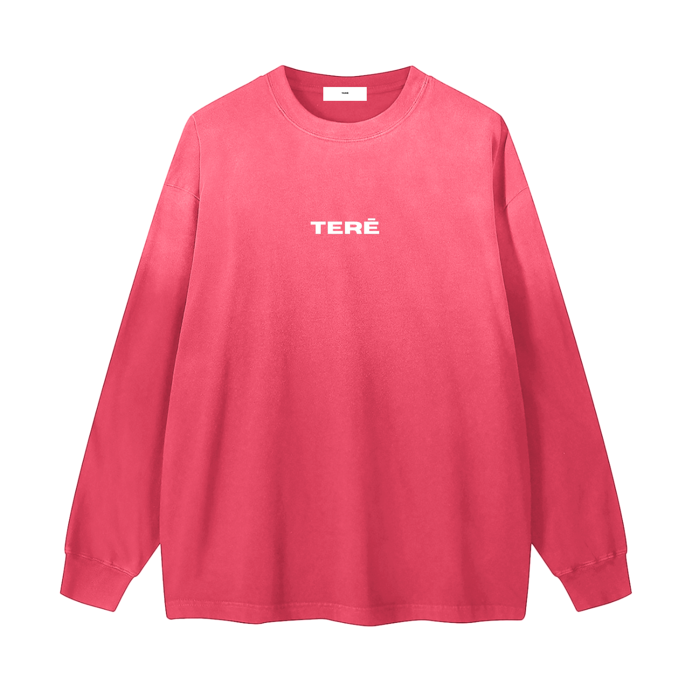 Gradient Washed Long Sleeve T-Shirt